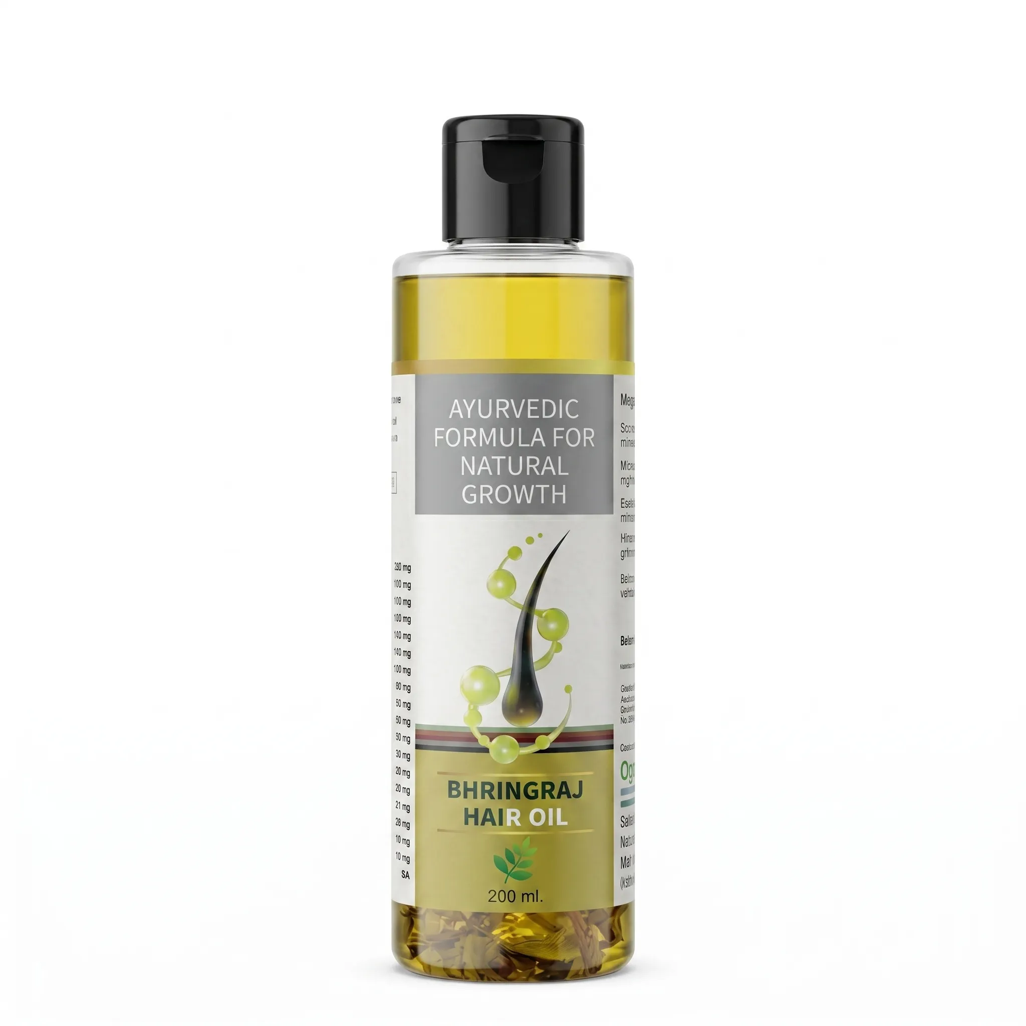 Ayurvedic Bhringraj Hair Oil for Natural Growth