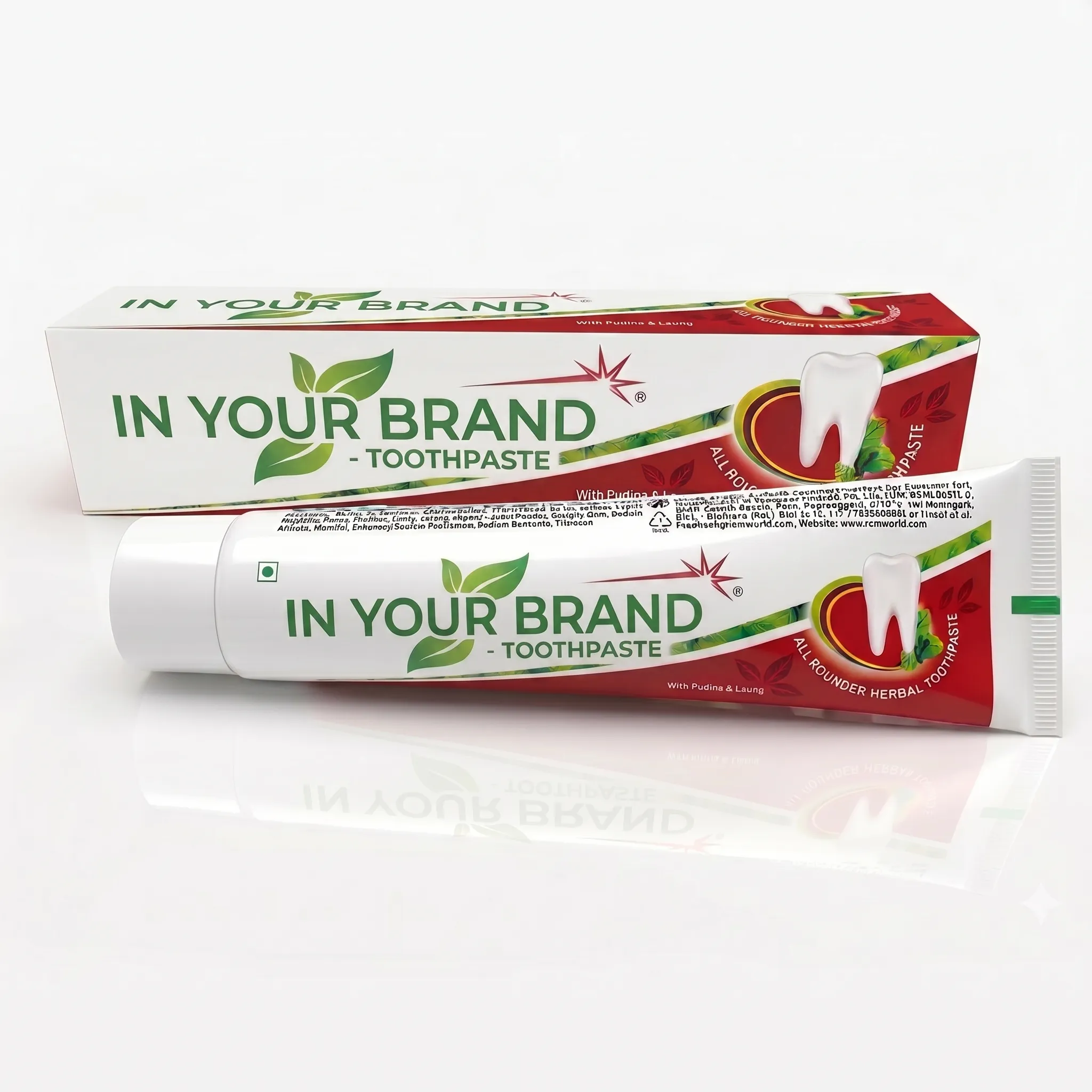 Herbal toothpaste for sensitive teeth