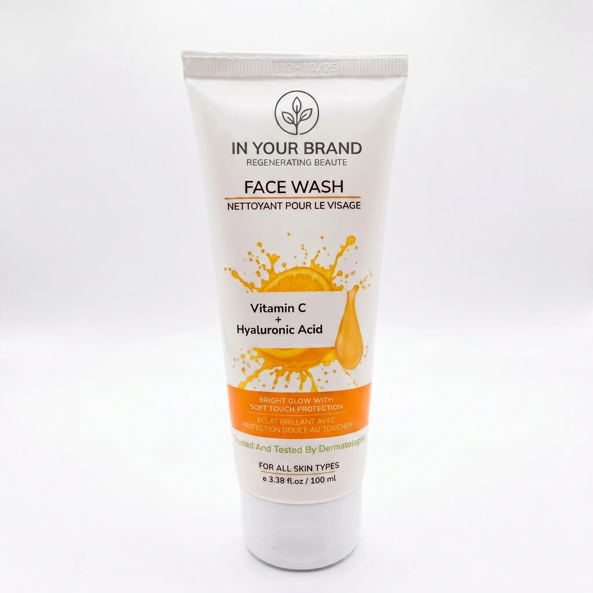 Vitamin C & Hyaluronic Acid Face Wash - All Skin Types